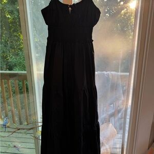 Wayf Black Maxi Dress